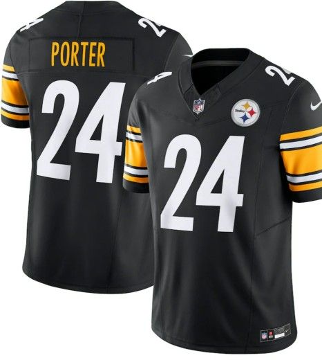 New! Joey Porter Jr. Pittsburgh Steelers  Vapor F.U.S.E. Limited Jersey - Black

