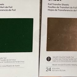 Cricut Foil Transfer Sheets (Set Of 2)