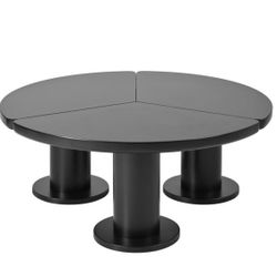 Round Flower Petal Coffee Table