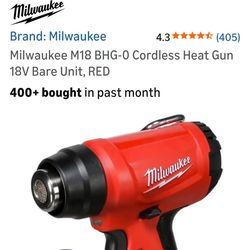 Milwaukee heat gun
