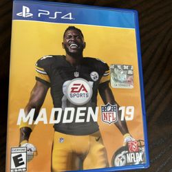 Sony Playstation 4 PS4 - Madden NFL 19 