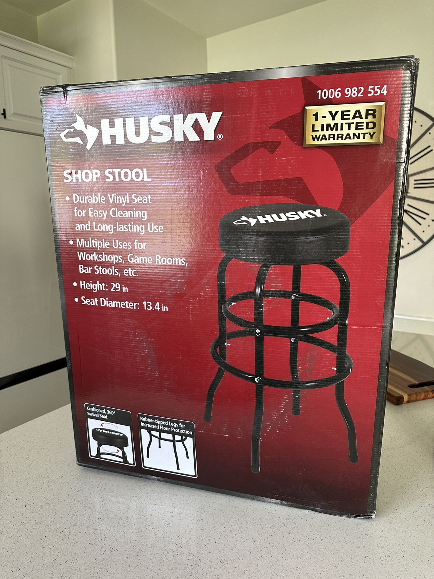 Husky Tools Mechanics Shop Stool 