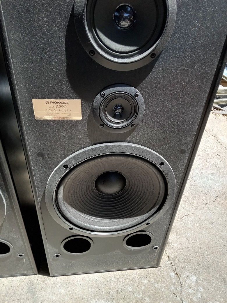 Floor Speakers Pioneer Cs R590 Speakers Vintage Pioneer CS R590