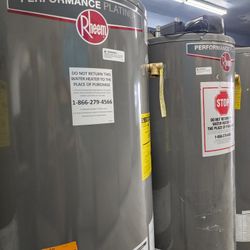 New Water Heater Rheem Performance Platinum 👏 50 Gallons 
