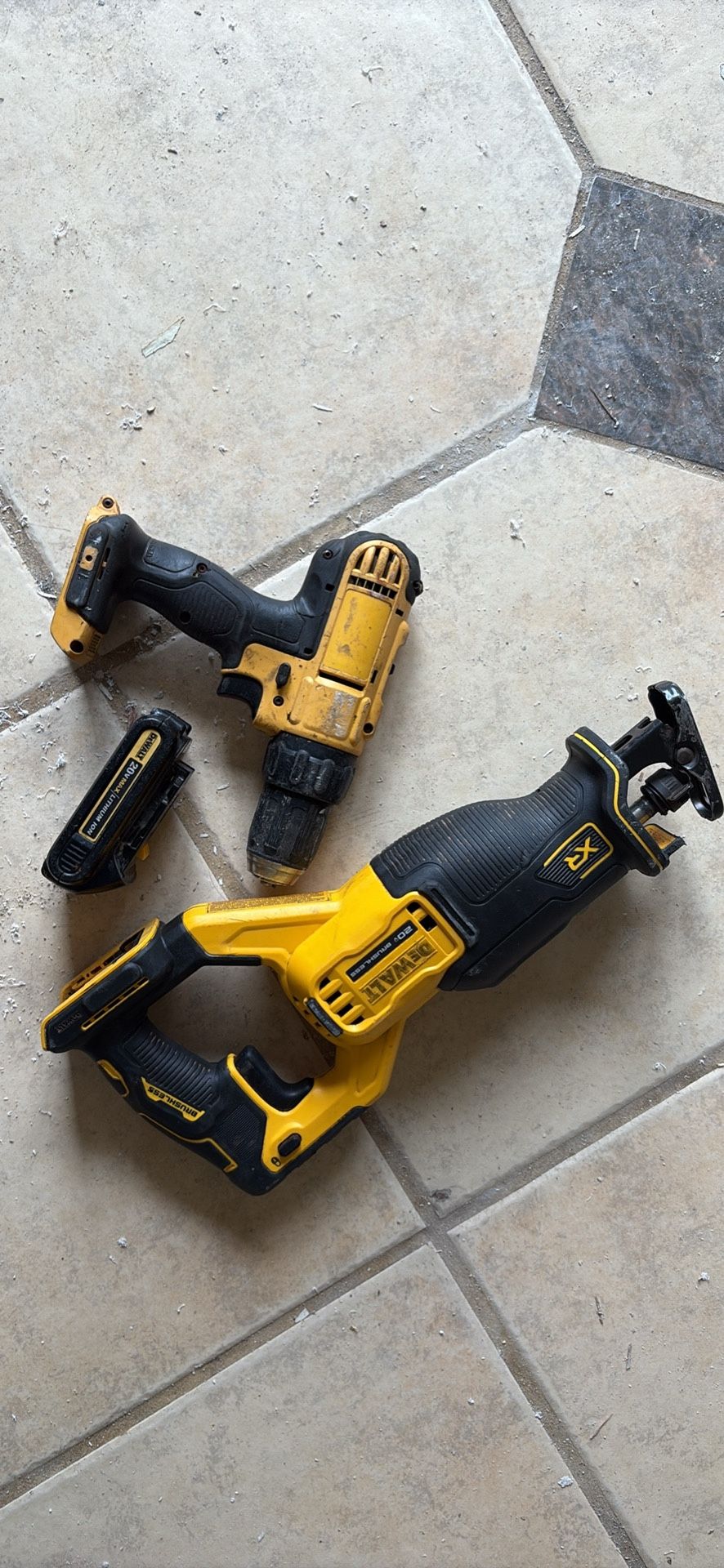 Dewalt Sawzall XR,drill And Battery
