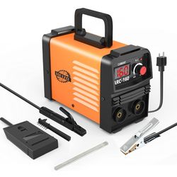 HEIZO Mini Stick Welder Machine 110V, 160A ARC Portable MMA Welding Machine