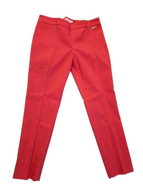 Tory Burch Designer Coral Ankle Dress Pants Trousers Side Zip Size 6