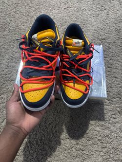 Off white Michigan dunks