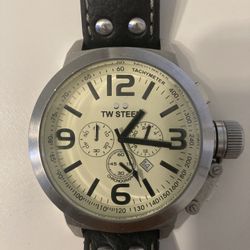 TW Steel Analog Quartz Swiss Canteen Men’s Watch