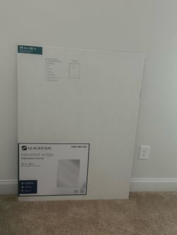 36” x 48” Frameless Beveled Edge Bathroom Mirror