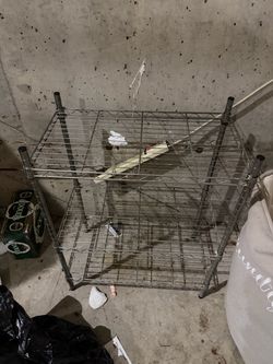 FREE - 2-tier storage rack