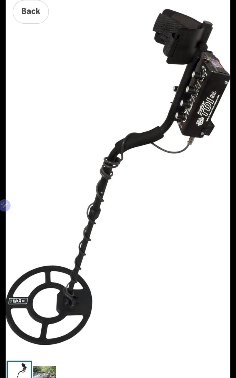 White's TDI SL Metal Detector