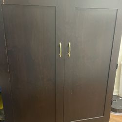 Move out Sale!!! Dark Brown Storage Unit - Great for Organizing! 