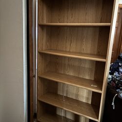 LIKE NEW Wood Shelf
