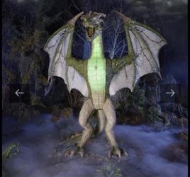 Brand New In Box 8 Foot Animatronic Wyvern