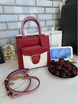 Beautiful mini size Coach bag.