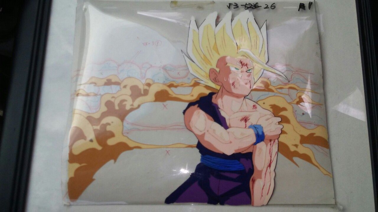 Original Dragon Ball Z Anime Cel