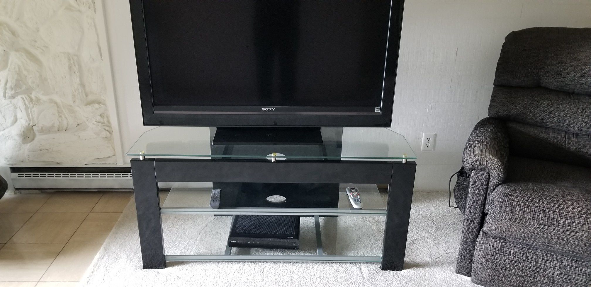 46 inch Sony Bravia with TV stand