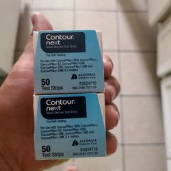 100 Count Contour Test Strips $40