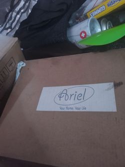 Ariel hot cold bathroom faucet