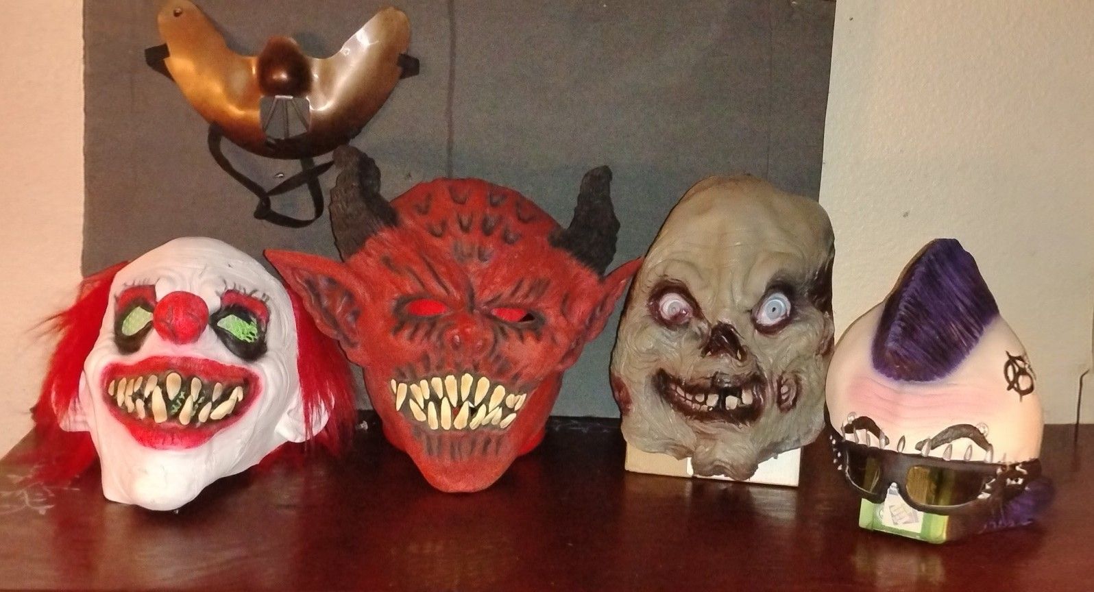 Halloween Masks " Adult Size Latex"