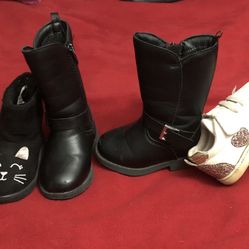 Toddler Girl Boots /shoes ( Read Description For Sizes)