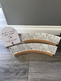 Sign and two card holders for wedding guest book