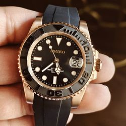 Custom Seiko Yacht Master Watch 