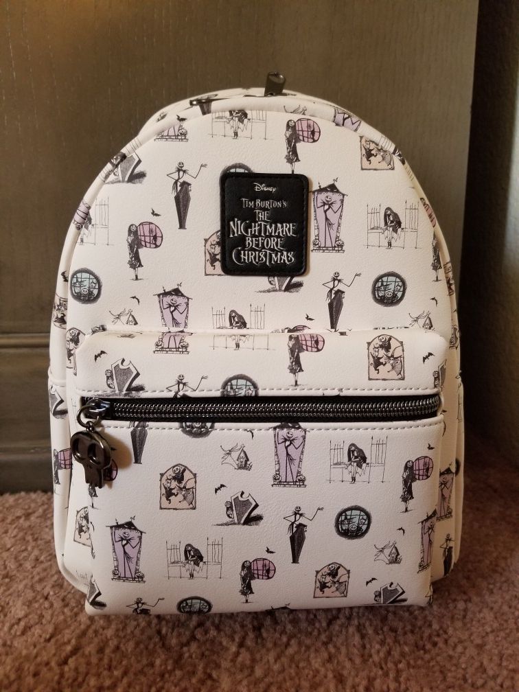 THE NIGHTMARE BEFORE CHRISTMAS PASTEL MINI BACKPACK
