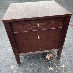 Wood Filing Cabinet