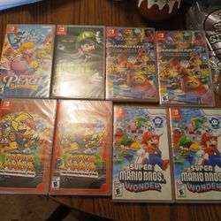 Brand New NINTENDO SWITCH GAMES