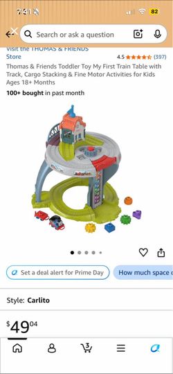 Thomas and friends toddler track