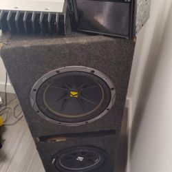10" Kicker Comp Subs/TV&AMP