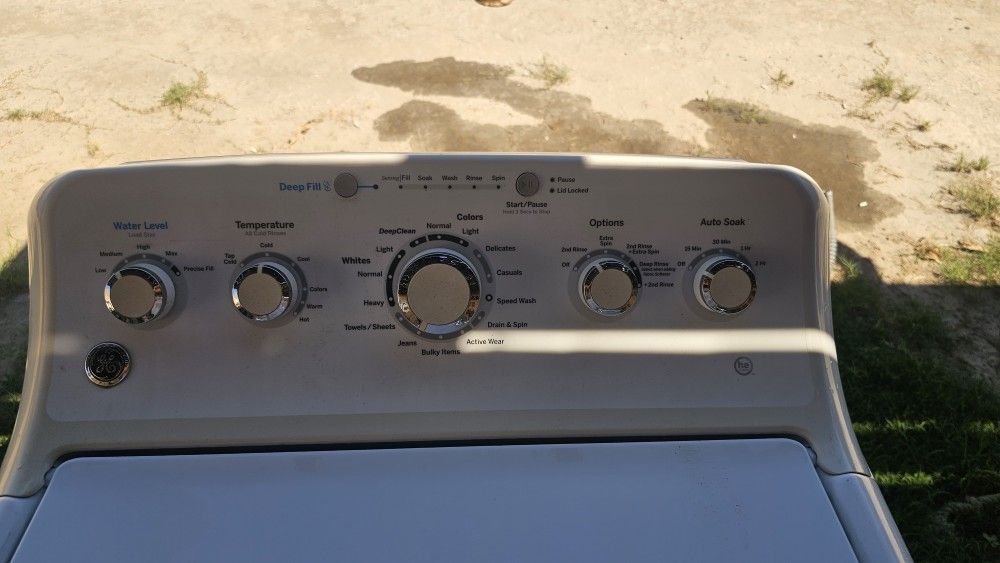 GE washer Machine