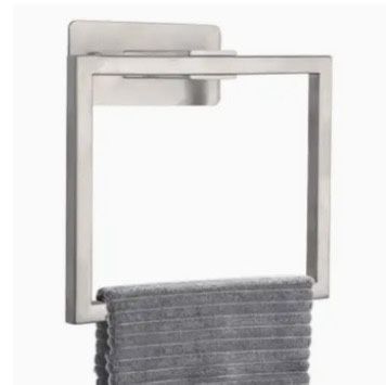 Hand Towel Holder Brushed Nickel