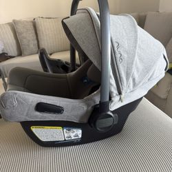 Nuna PIPA Aire RX + PIPA Relx Base Infant Car Seat 