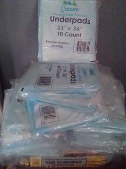 Bed Pads $4, Each Comes In Ten Each Packet 