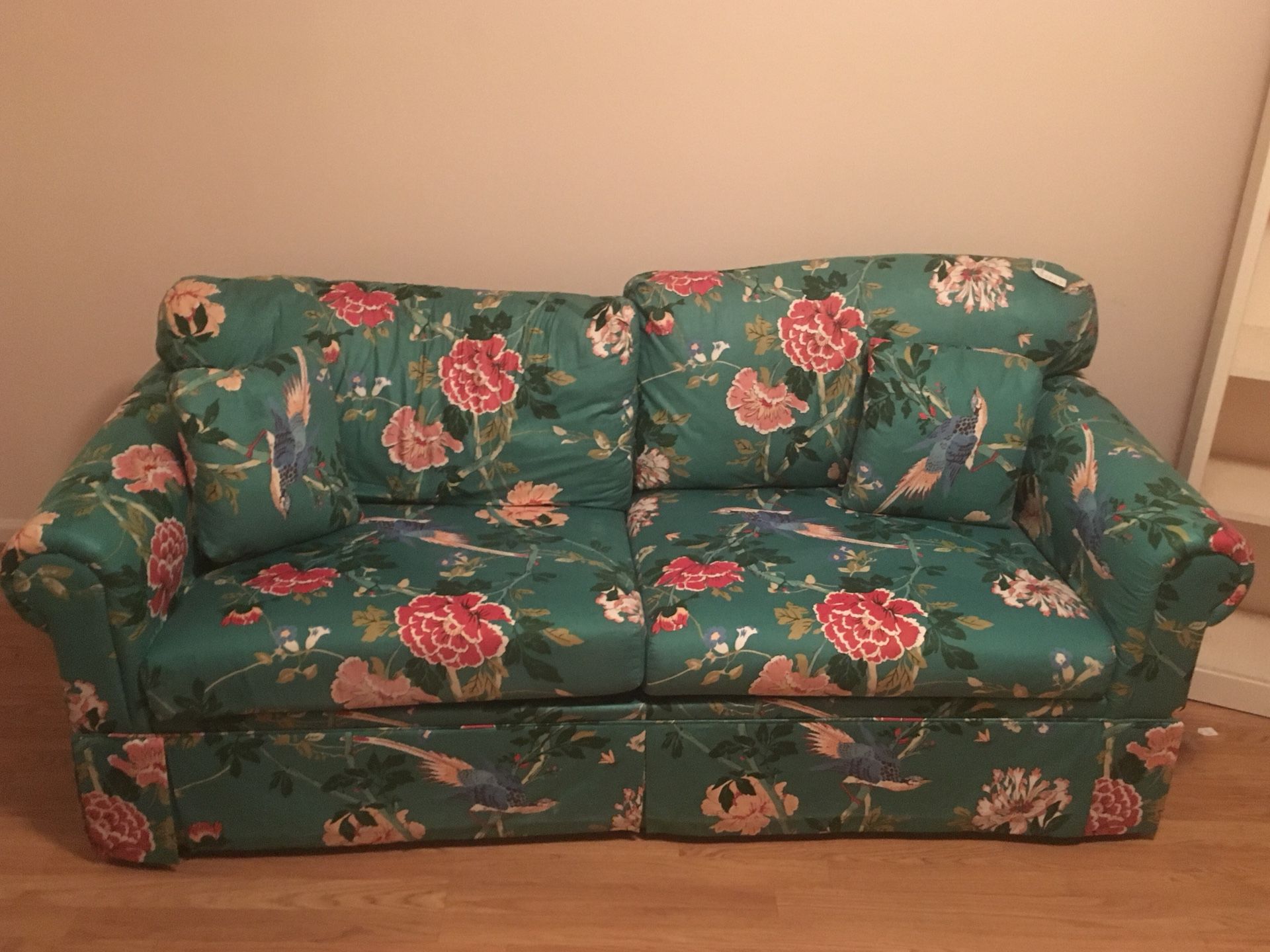 Pull out sofa bed no pets no stains no smells pick up in knightdale oh must have help to load firm price 45