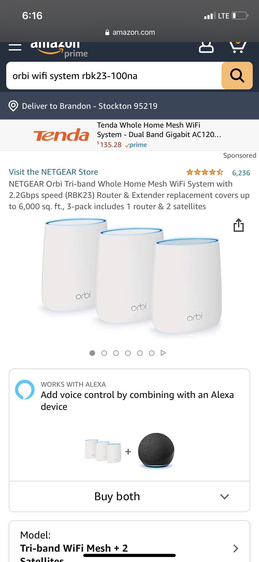 Orbi router and satellite