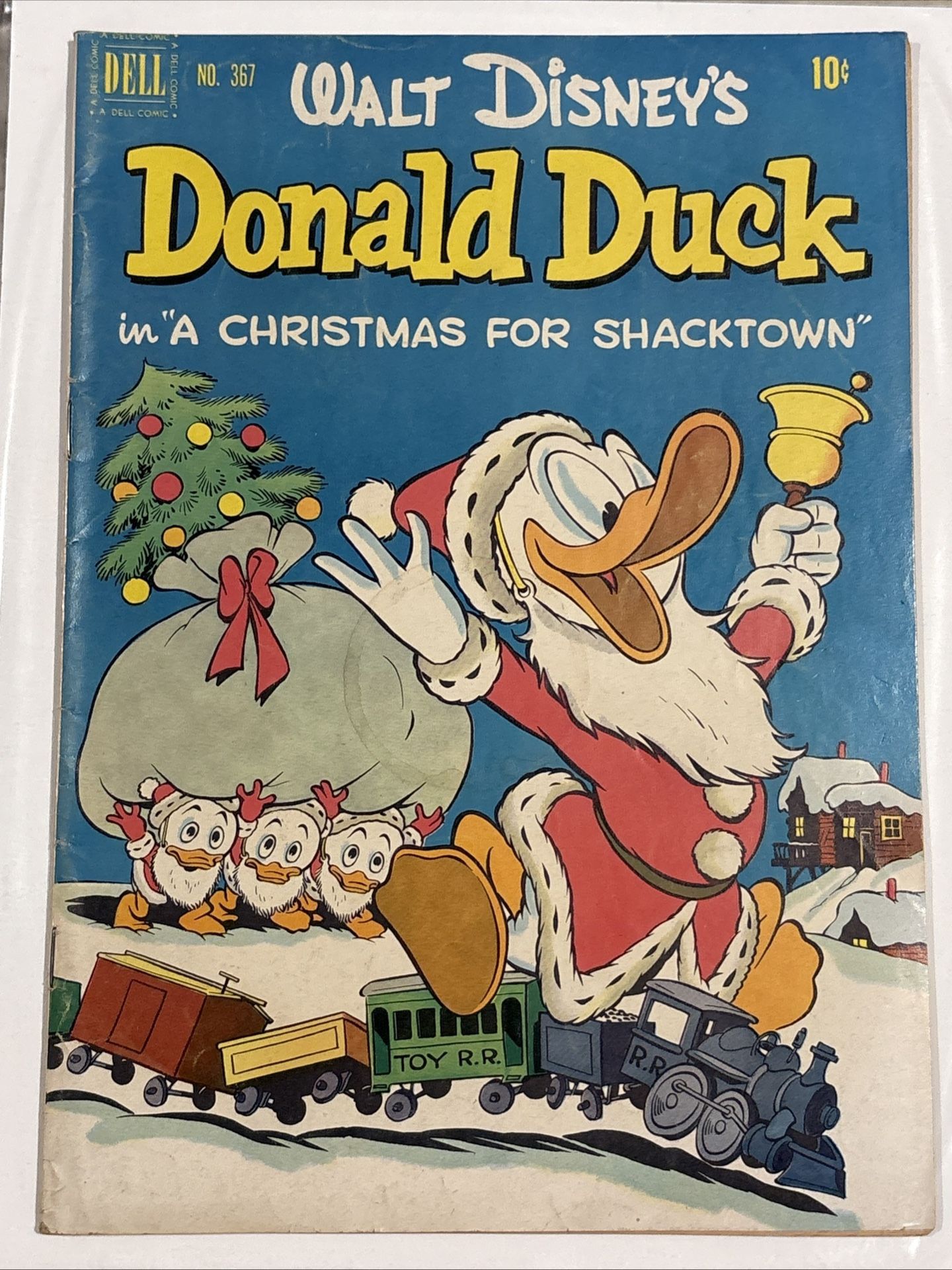 Walt Disney Dell Comic 1952 NO.367 Donald Duck In A Christmas For ShackTown