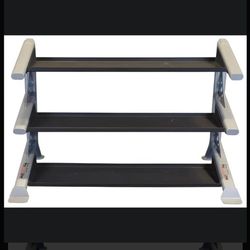 Body Solid Large Commercial Kettlebell / Dumbbell Rack