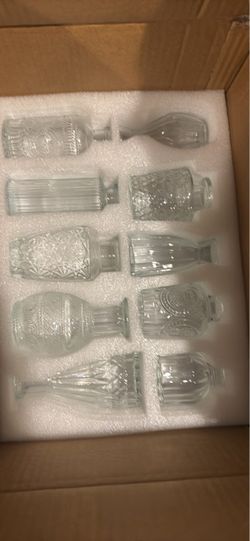 Glass Bud Vase (set of 20)