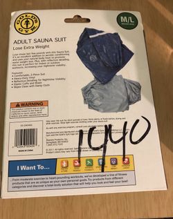 Gold’s Gym- Sauna Suit
