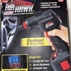 Air Hawk Cordless Tire Inflator 