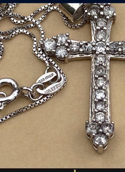 Diamond Cross Pendant