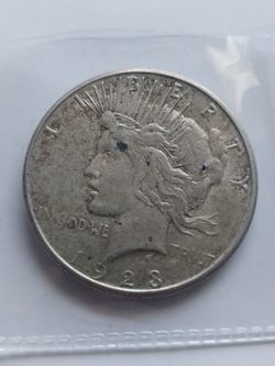 1923 Peace Silver Dollar Coin
