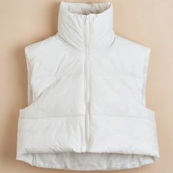 Women Puffer Vest Size M
