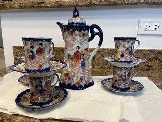 vintage Japanese export porcelain Set 