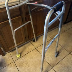 Medical Folding Walker With Wheels 