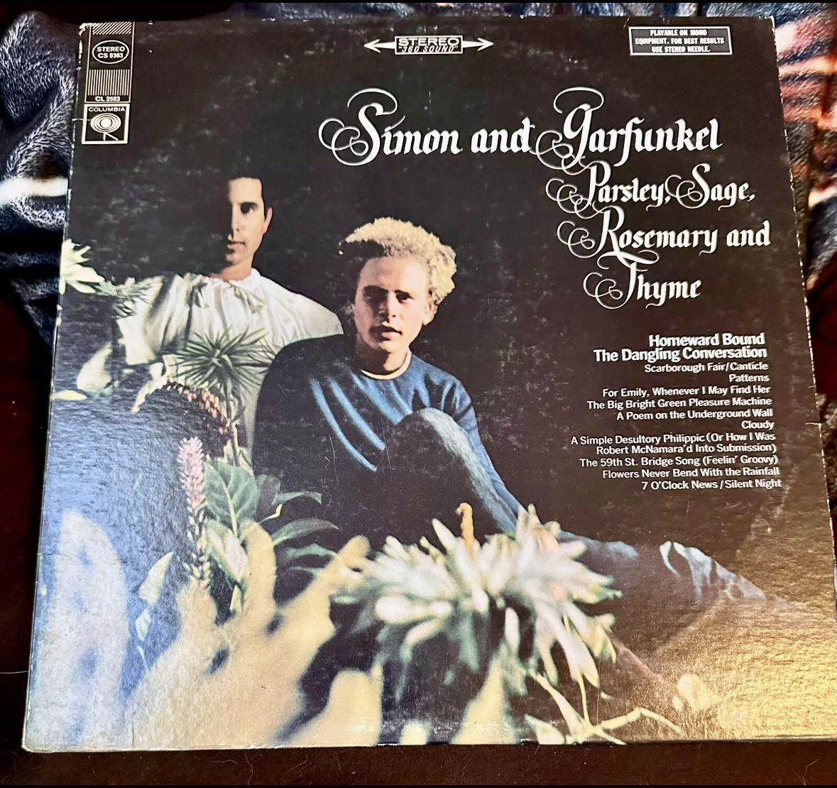 Simon & Garfunkel “Parsley, Sage, Rosemary, And Thyme Vinyl Record 